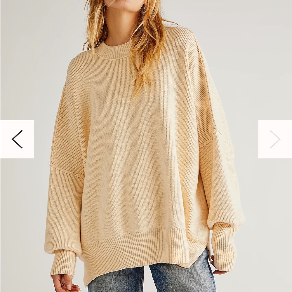 Free People Easy Street Tunic Sweater